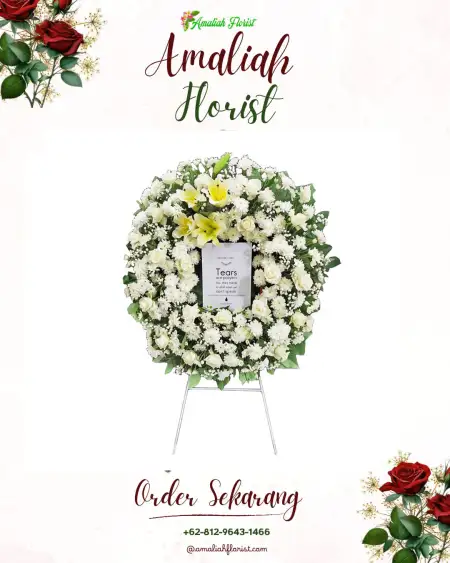 Krans Bunga Duka Gebanganom